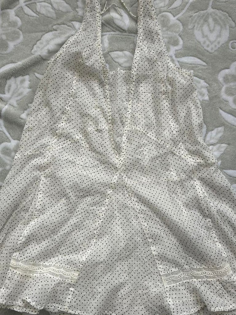 Free People Intimately White Mini Dress Size S
